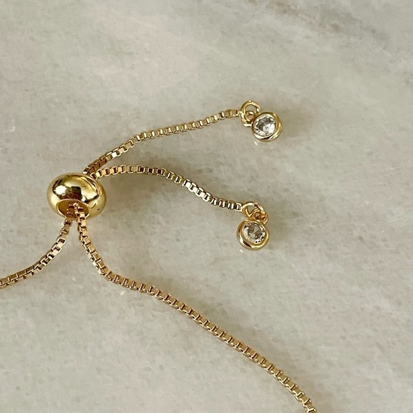 Heart Gold Plated Bracelet - Picture 4 of 6